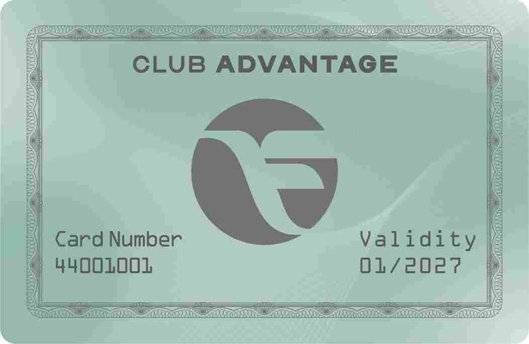 Advantage Club membership card
